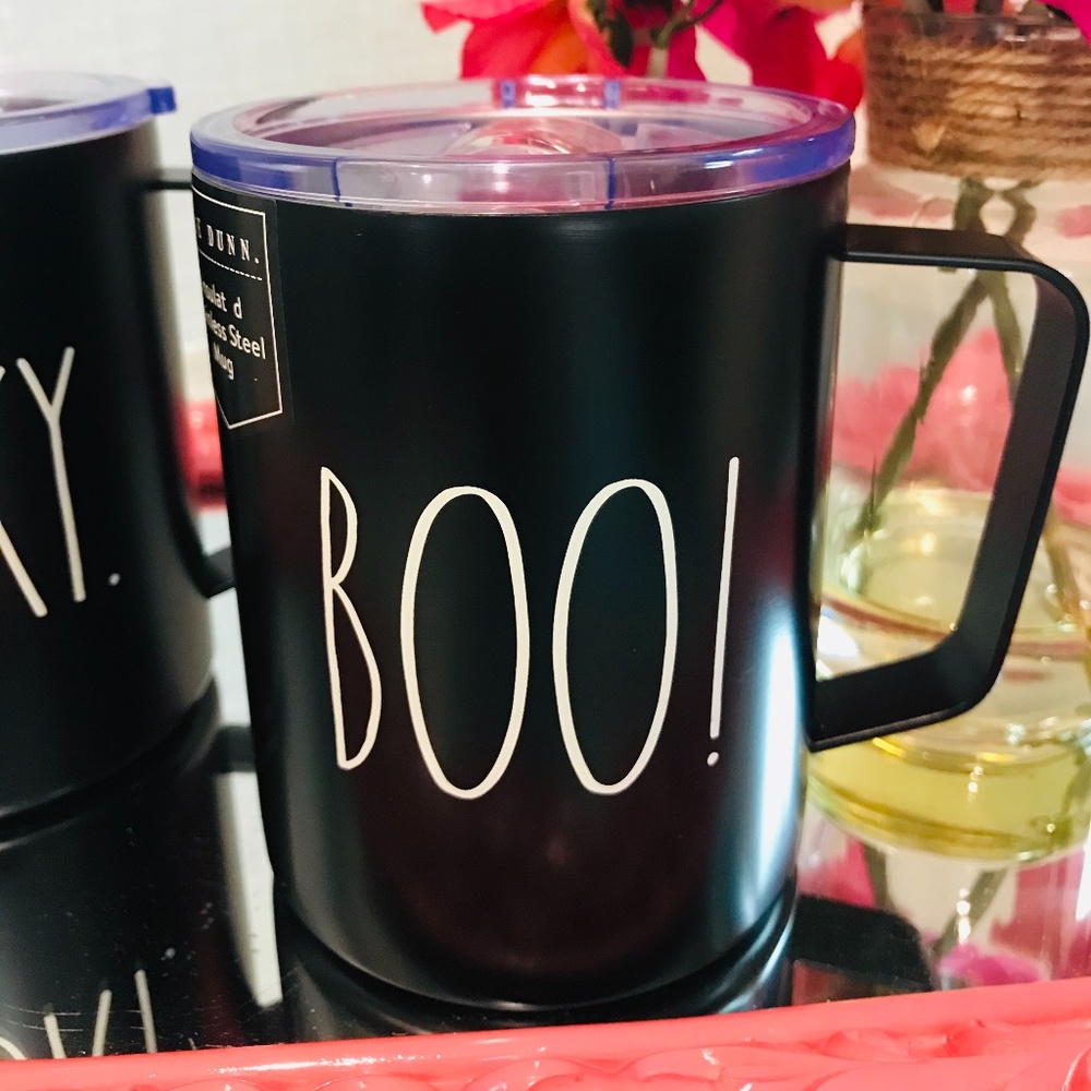 SOLD⬇️🆕Rae Dunn Insulated Halloween Mugs(2)-NWT - Picture 3 of 11